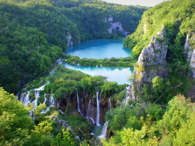 Plitvice Lakes, Croatia are incredibly beautiful and an amazing backdrop for your destination wedding trip. 